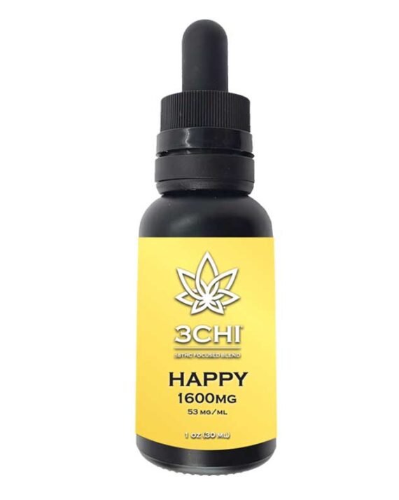 3Chi Delta 8 Focused Blends – Happy Oil Tincture