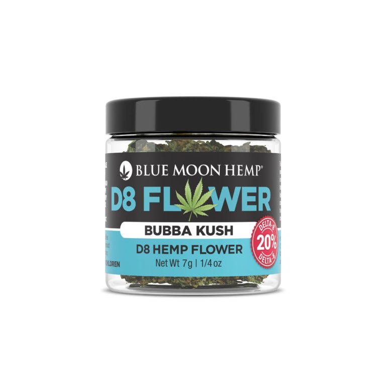 Blue Moon Hemp Bubba Kush Delta 8 Flower