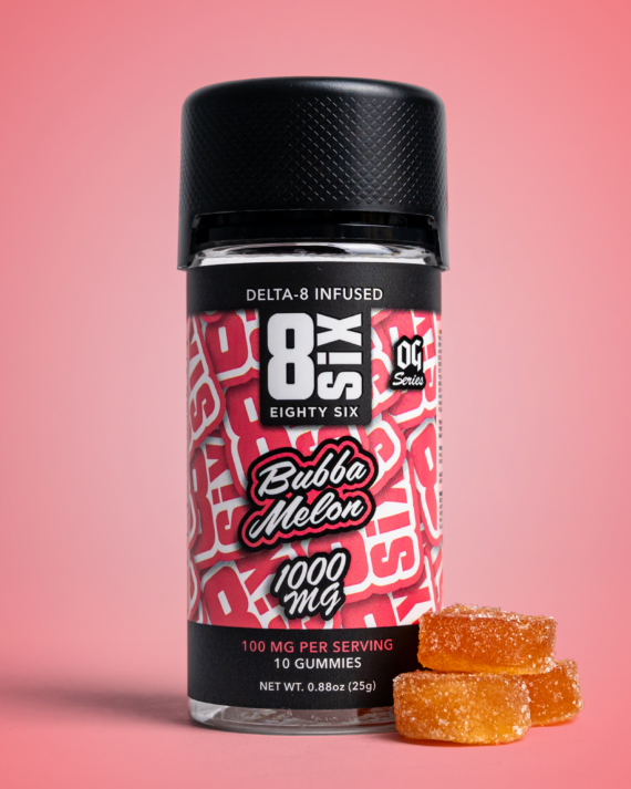 Bubba Melon 1000MG Delta-8 THC Gummies