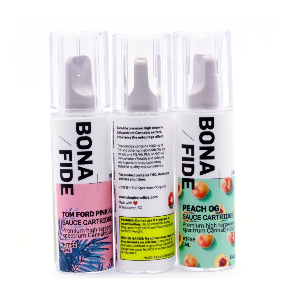Buy 1g Sauce Cartridge by Bonafide – Assorted Strain