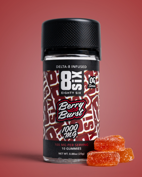 Buy Berry Burst 1000MG Delta-8 THC Gummies