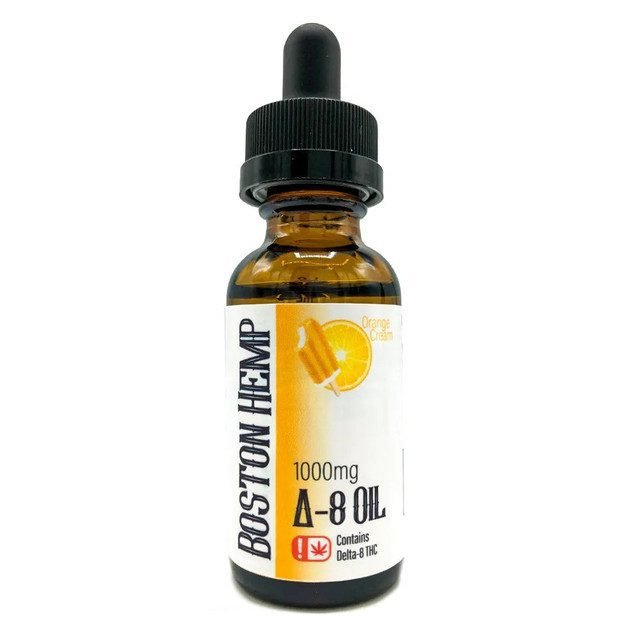 Buy Boston Hemp Delta 8 THC Orange Creamsicle Flavored Tincture