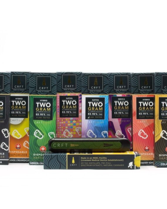 Buy CRFT 2g Vape Pen Cartridges Assorted