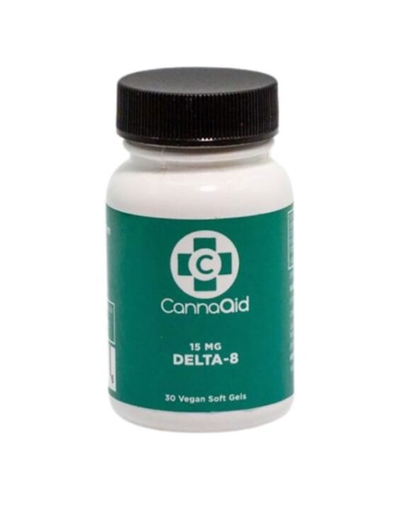 Buy CannaAid Delta 8 THC Softgels 25mg