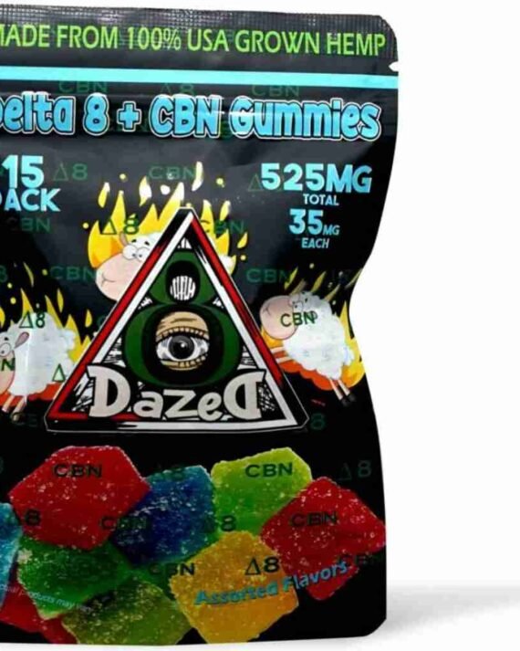 Buy DazeD8 CBN Delta 8 Gummies