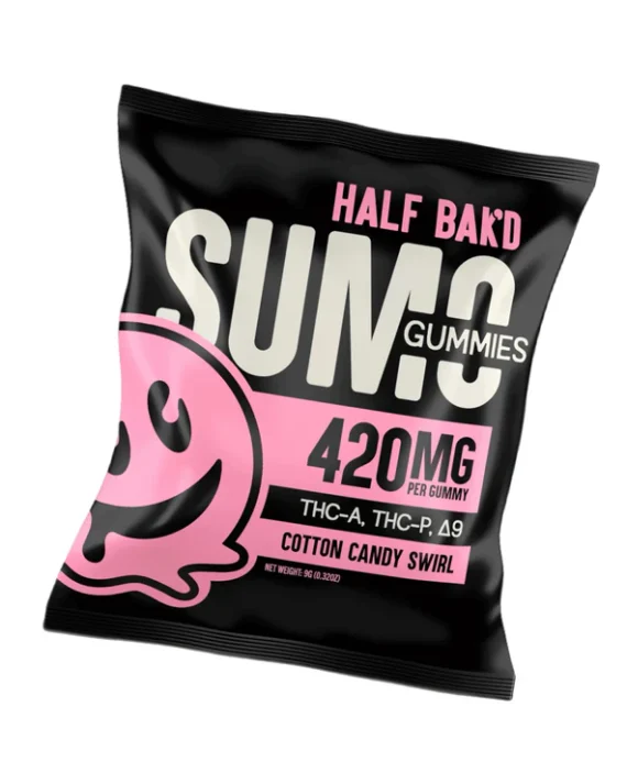 Buy Half Bak’d Sumo Blend Gummies 2ct 840mg