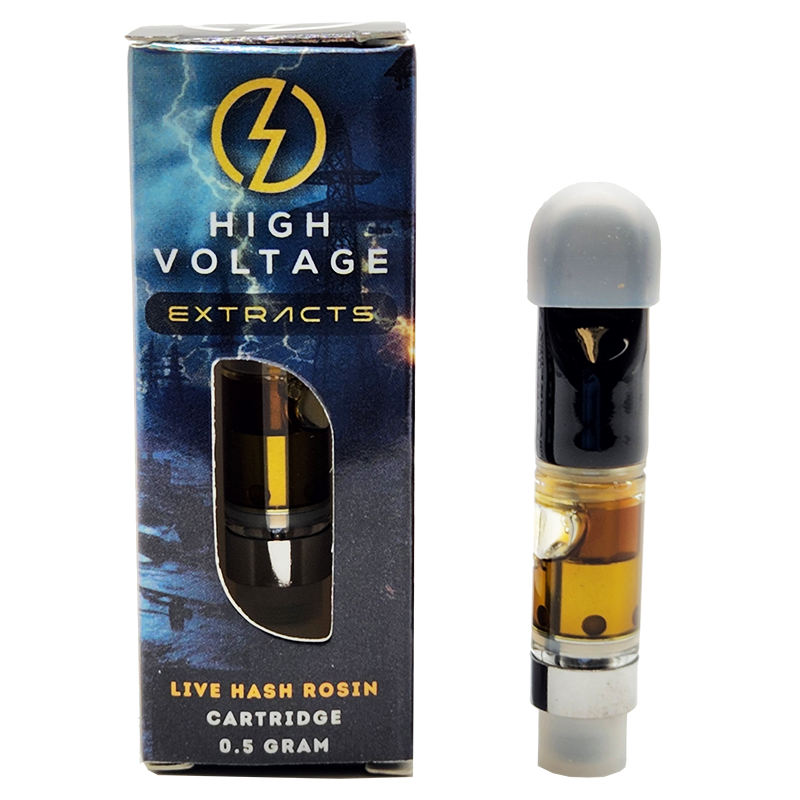 Buy High Voltage Extracts – Live Hash Rosin Cartridge