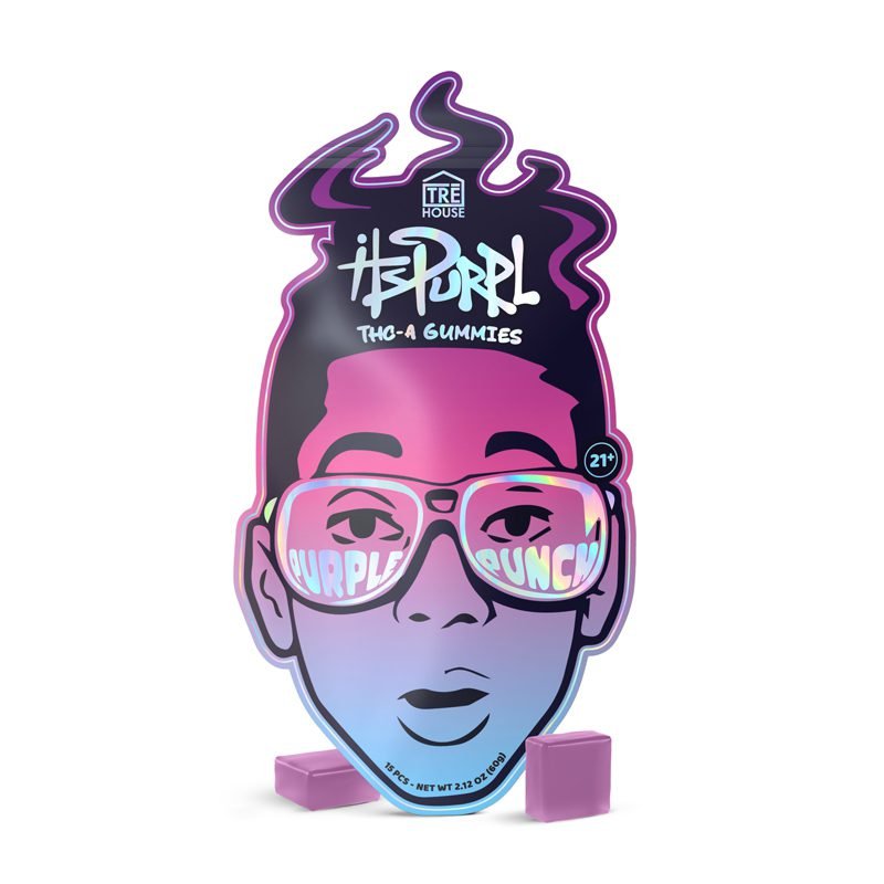 Buy ItsPurpl Purple Punch THCA Gummies