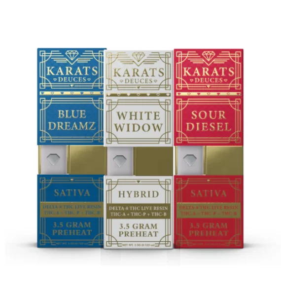 Buy Karats Deuces Blend Pre-Heat Disposable 3.5g