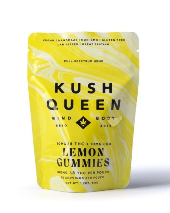 Lemon Delta 8 THC + CBD Gummies EU