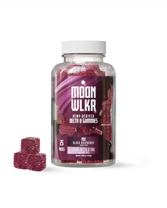 Buy MoonWlkr Delta 8 Gummies 25mg 25pc