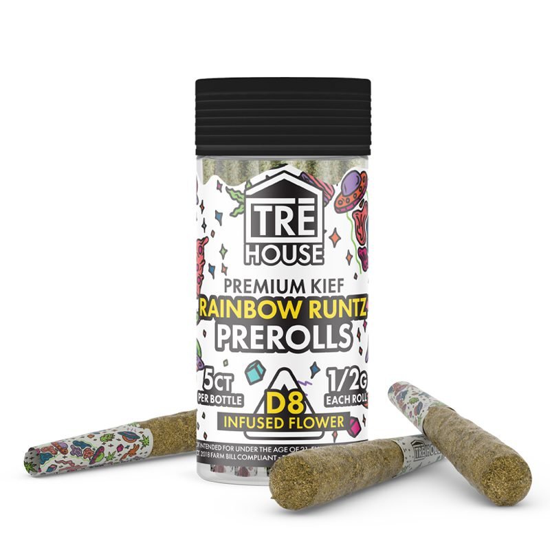 Buy Rainbow Runtz Delta 8 Prerolls
