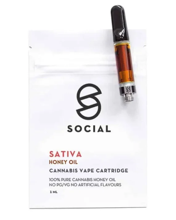 Buy Social Honey Oil Vape Cartridges