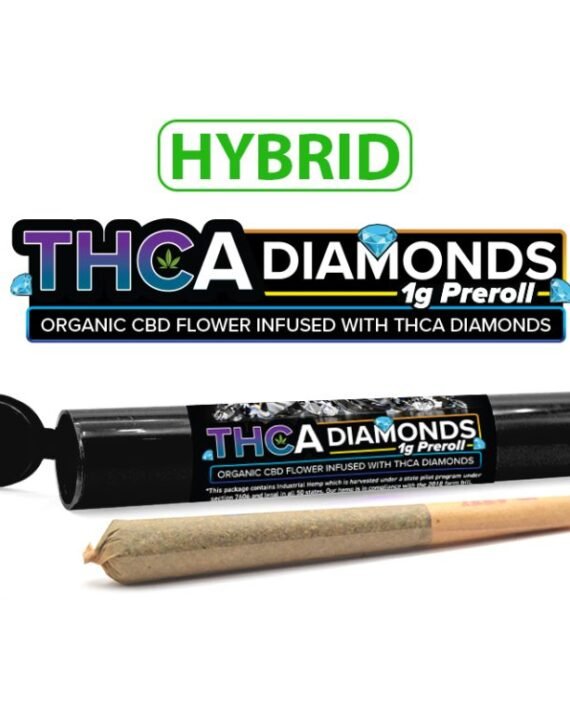 Buy THCa Diamond Infused CBD Hybrid Pre Roll