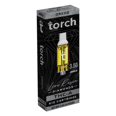Buy Torch Live Resin Diamonds Cartridge 3.5g