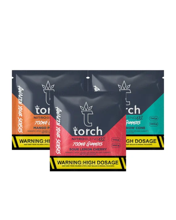 Buy Torch Nitro Blend XXL 700mg Gummies 2ct