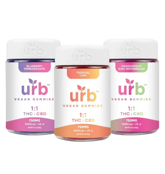 Buy Urb 1:1 THC CBD Gummies