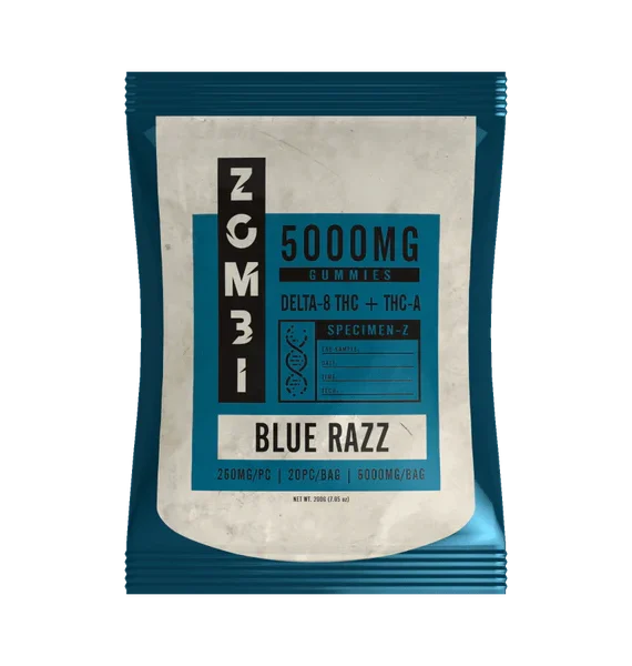 Buy Zombi Delta 8 & THC-A Gummies 5000mg