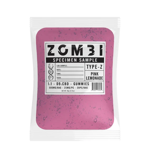 Buy Zombi Delta 9 Gummies 500mg