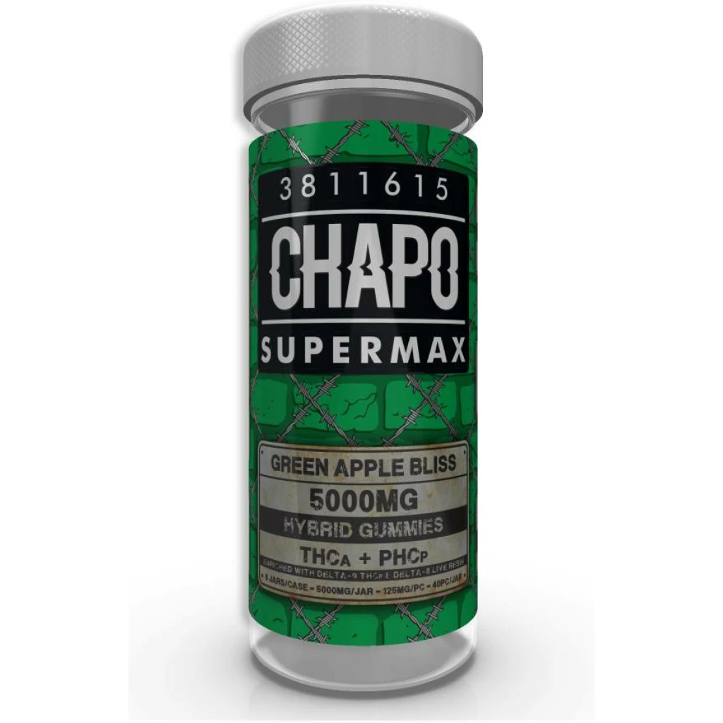 Chapo Supermax Blend Gummies 5000mg 25pc