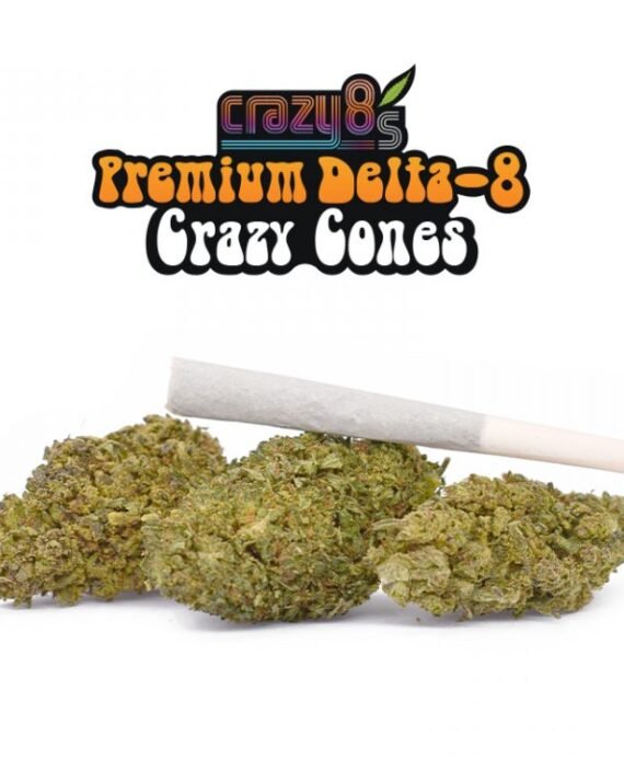 Crazy Cones Delta 8 THC Pre Roll  Joints