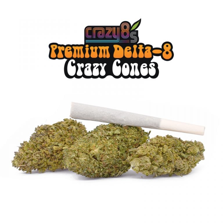 Crazy Cones Delta 8 THC Pre Roll Joints
