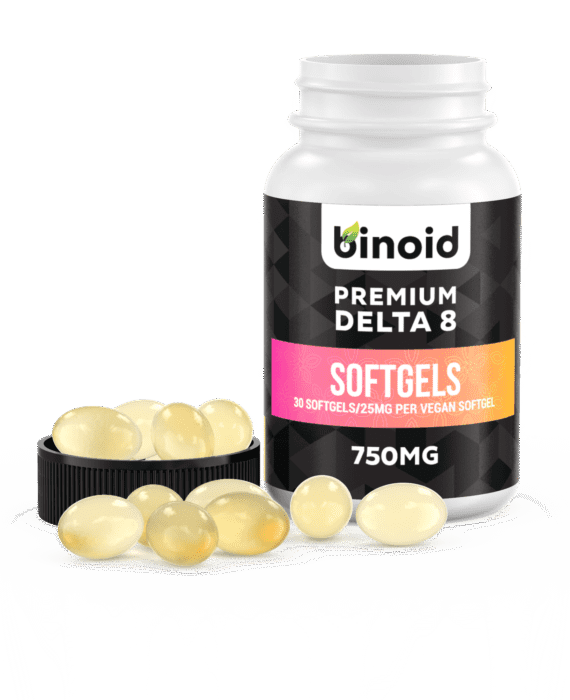 DELTA 8 THC CAPSULES 750MG