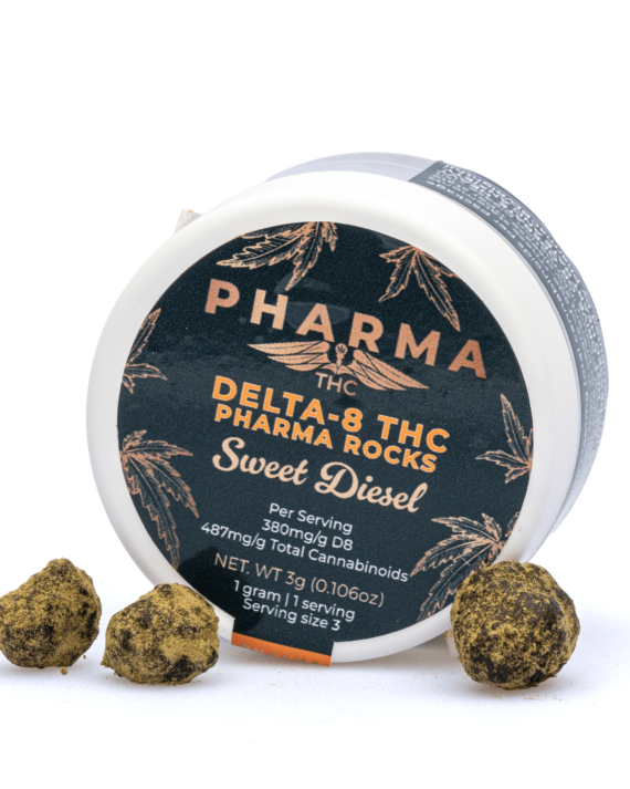 Delta 8 THC Infused Flower Moonrocks – Sweet Diesel