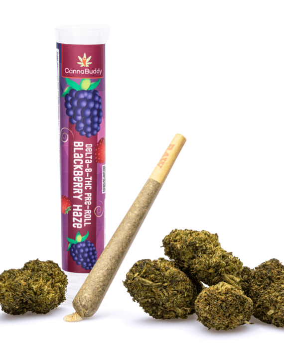 Delta 8 THC Infused Pre-Roll – Blackberry Haze