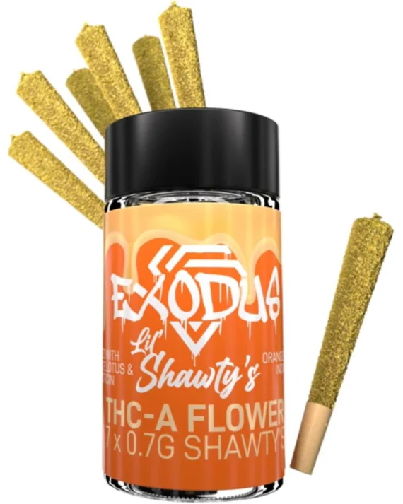 Exodus Lil Shawty’s THCA Pre-Rolls 4.9g