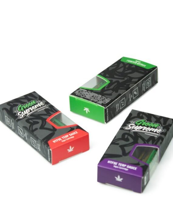 Green Supreme Live Resin Vape Carts