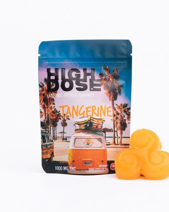 High Dose – Tangerine 1000/1500MG THC