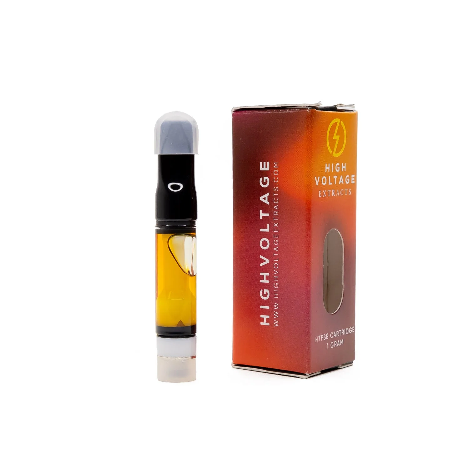 High Voltage Extracts – HTFSE + Distillate Blend Cartridge