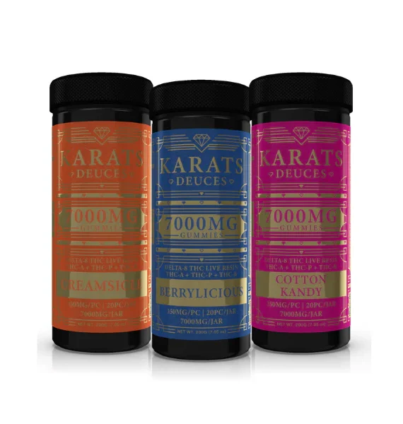 Karats Deuces Live Resin Gummies 7000mg