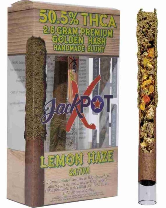 Lemon Haze JackPotX Golden Hash THCA Pre Roll 2.5g EU