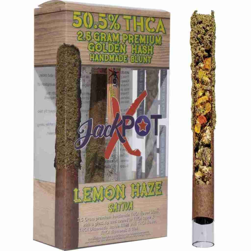 Lemon Haze JackPotX Golden Hash THCA Pre Roll 2.5g EU