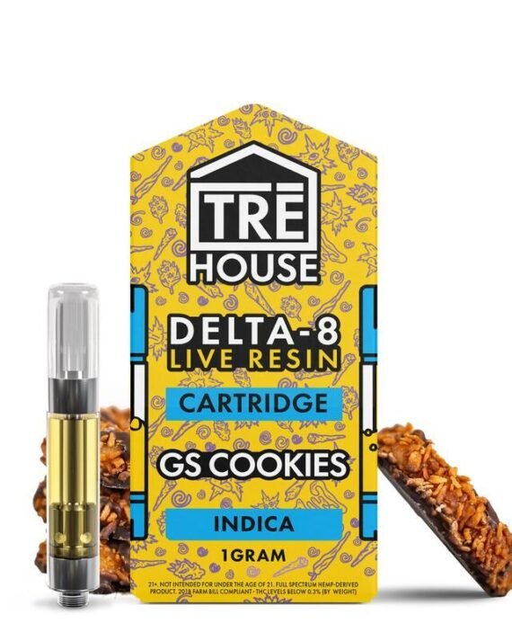 Live Resin Delta 8 Cartridge – GS Cookies – Indica