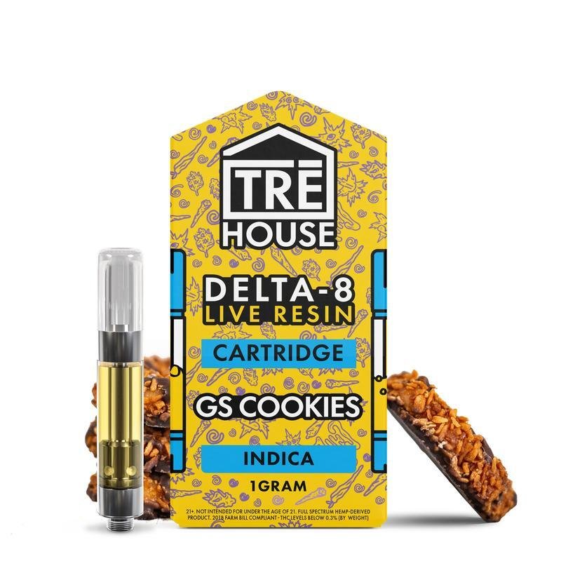 Live Resin Delta 8 Cartridge – GS Cookies – Indica