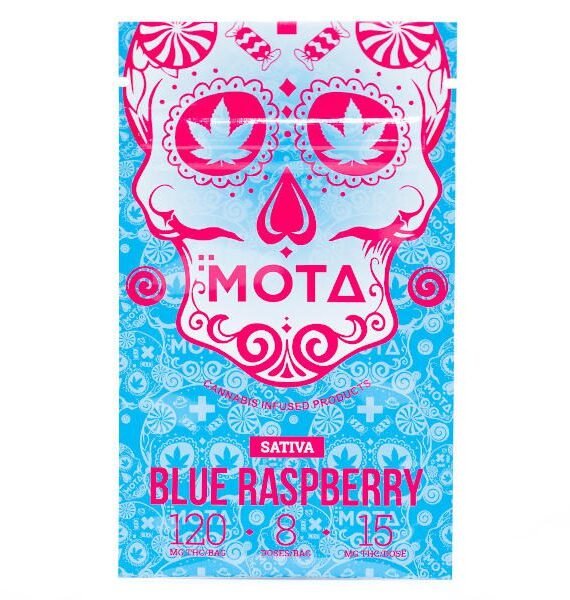 MOTA Jelly – Blue Raspberry Sativa 120mg THC