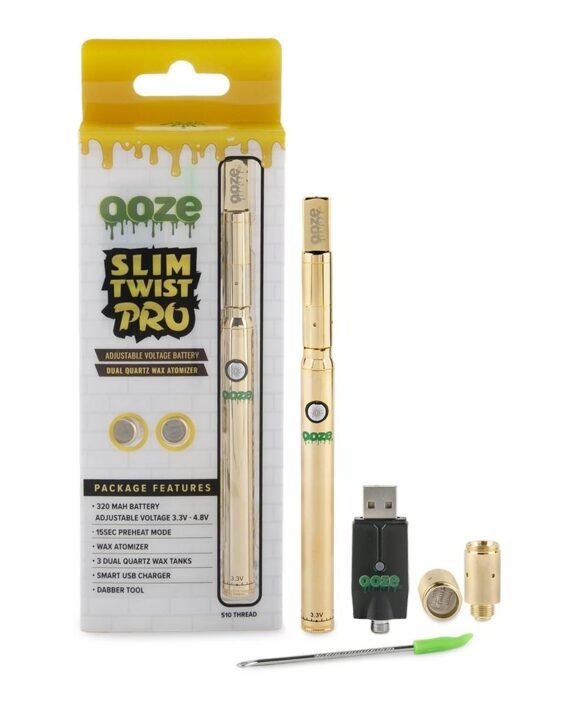 Ooze Slim Twist Pro Kit – Gold