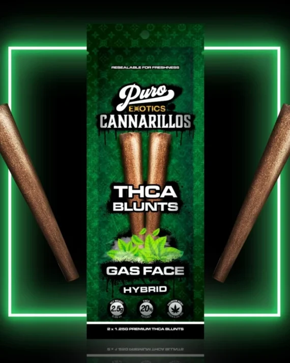 Puro Exotics Cannarillos THCA Pre Roll Blunts EU