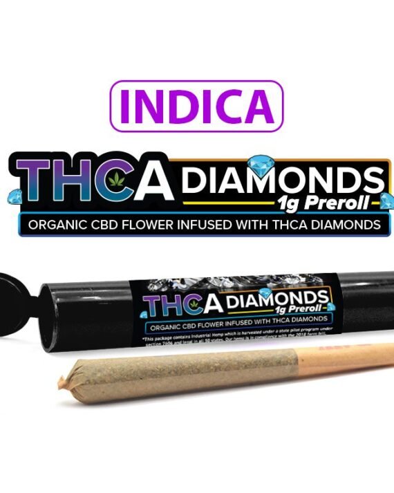 THCa Diamond Infused CBD Pre Rolls – Indica