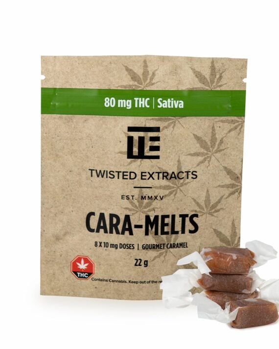 Twisted Extracts Caramelts 80MG THC