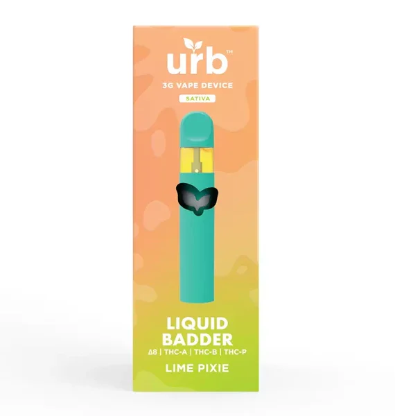 Urb Liquid Badder Disposable Vape Cartridge 3g