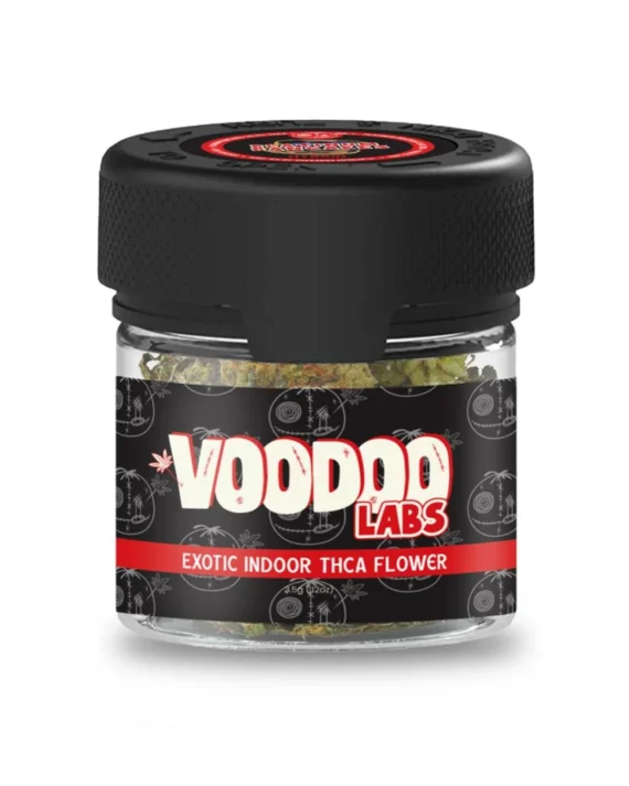 Voodoo Labs THC-A Flower Jars Lemon Cherry Gelato 3.5g