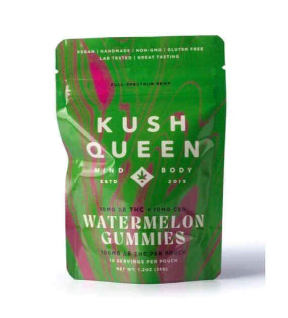 Watermelon Delta 8 THC + CBD Gummies