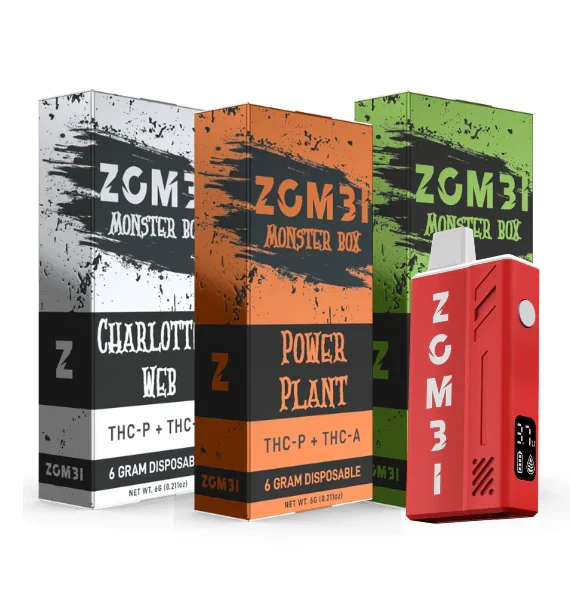 Zombi Monster Box Disposable Vape Cartridge